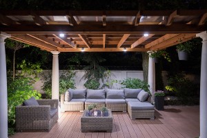 outdoor living space long beach island nj